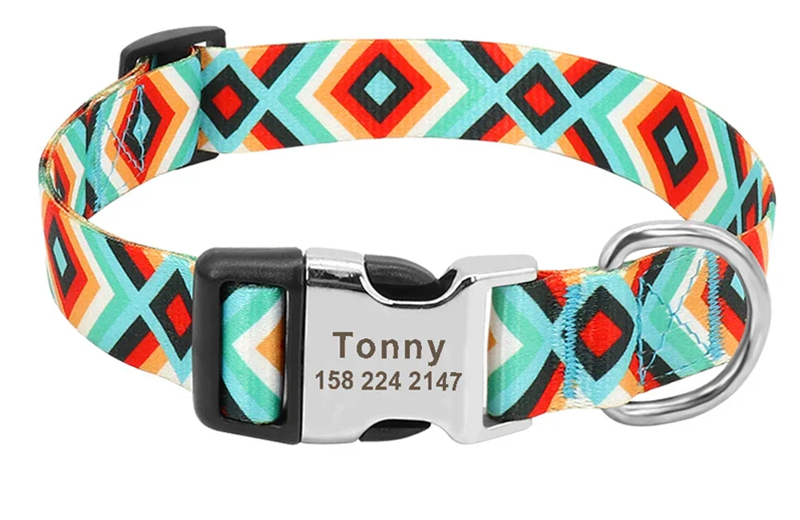 Custom Engraved Dog Collar