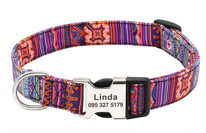 Custom Engraved Dog Collar