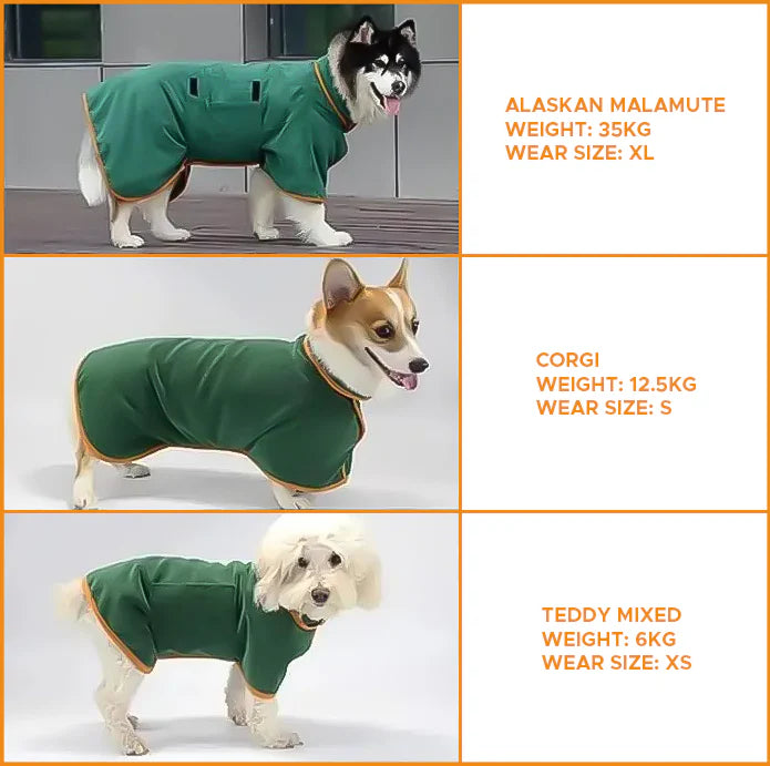 EZ-Dry™ Dog Drying Coat