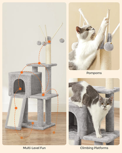 46.5-Inch Cat Play Tower