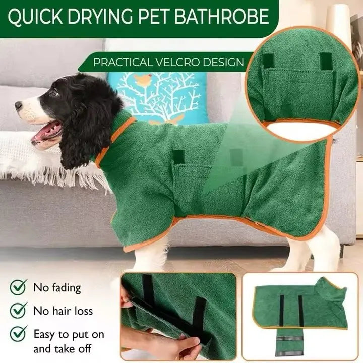 EZ-Dry™ Dog Drying Coat