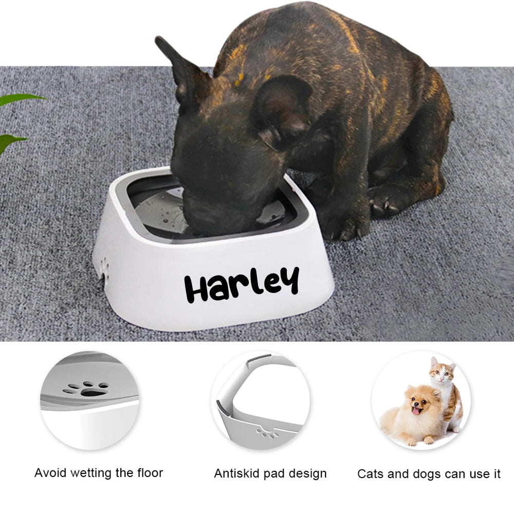 Custom Non Spill Water Bowl